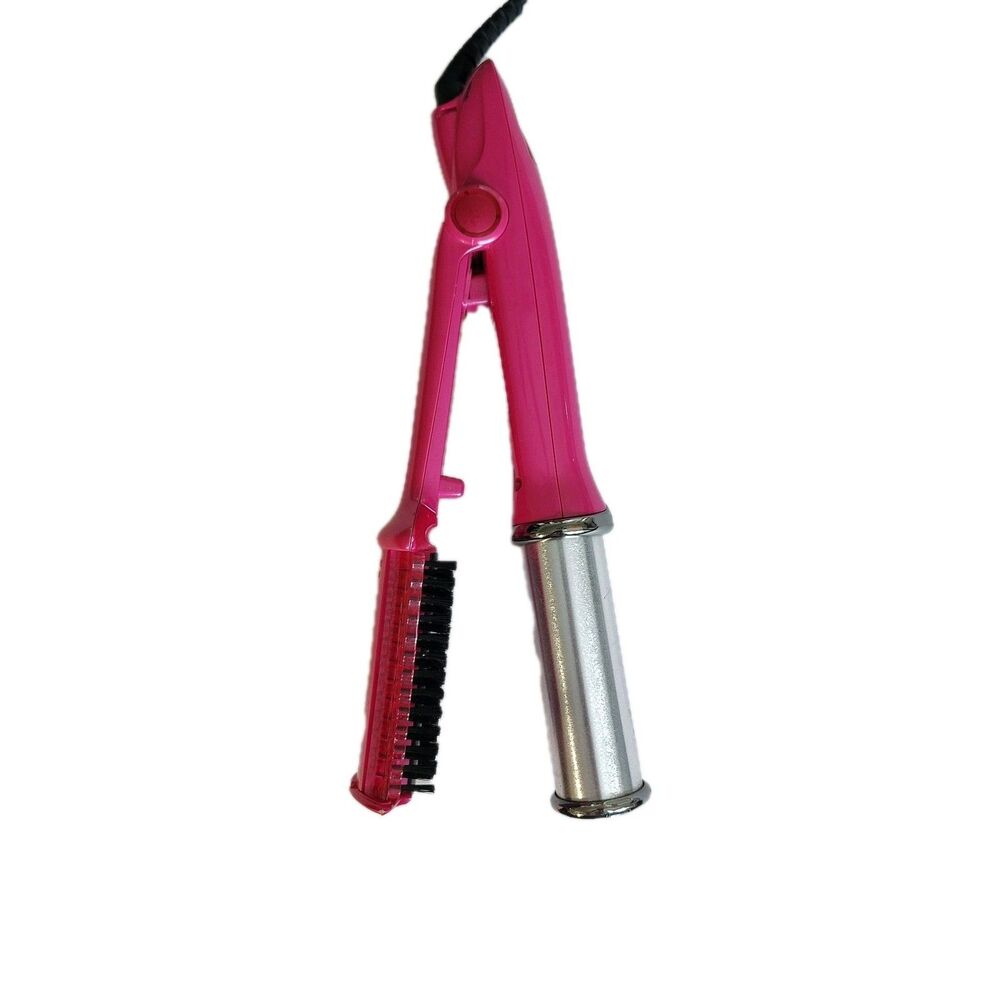 Instyler Rotating Hot Iron Hair Hot Tool 1.25" Pink Salon Chic